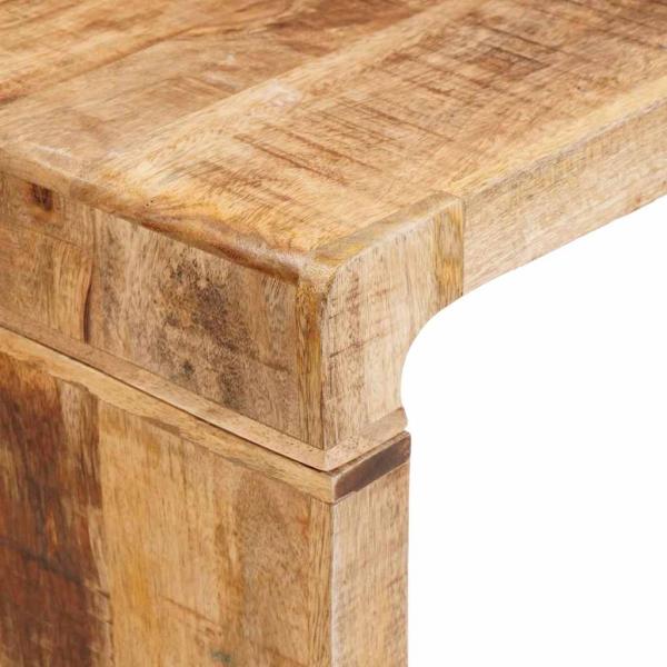 Beistelltische 3 pcs Braun massives Mangoholz