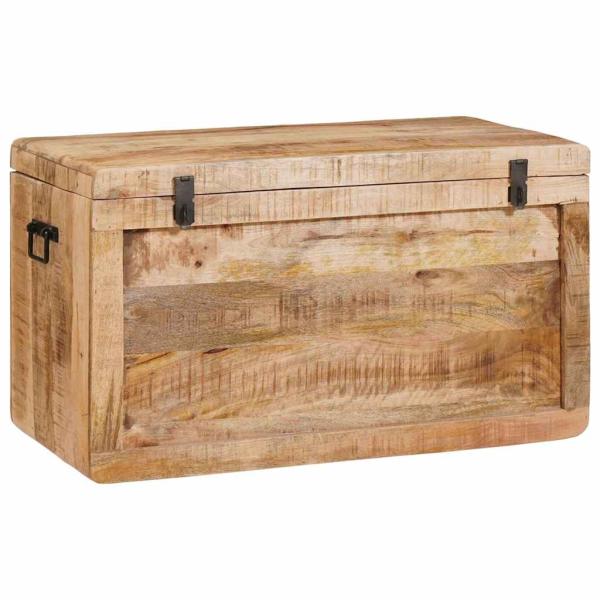 Aufbewahrungsbox Braun 70 x 35 x 40 cm massives Mangoholz