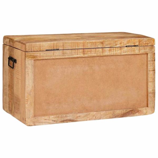 Aufbewahrungsbox Braun 70 x 35 x 40 cm massives Mangoholz