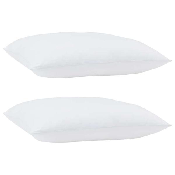 Kissen 2 pcs Weiß 50 x 50 cm