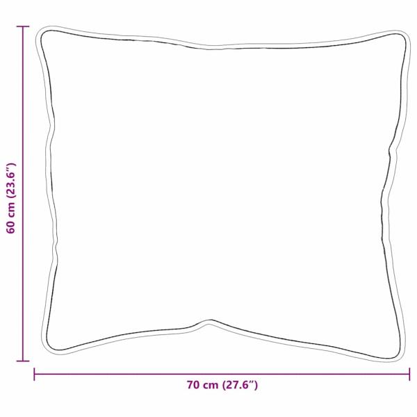 Kopfkissen Weiß 60 x 70 cm 85gsm 100% Polyester