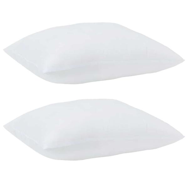 Kissen 2 pcs Weiß 60 x 70 cm 85gsm 100% Polyester