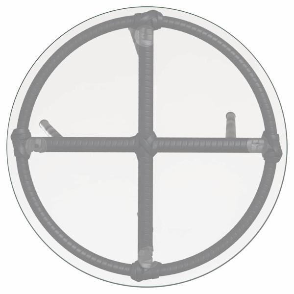 Garten Essgruppe 3 pcs Schwarz, Anthrazit 35 x 35 x 45 cm