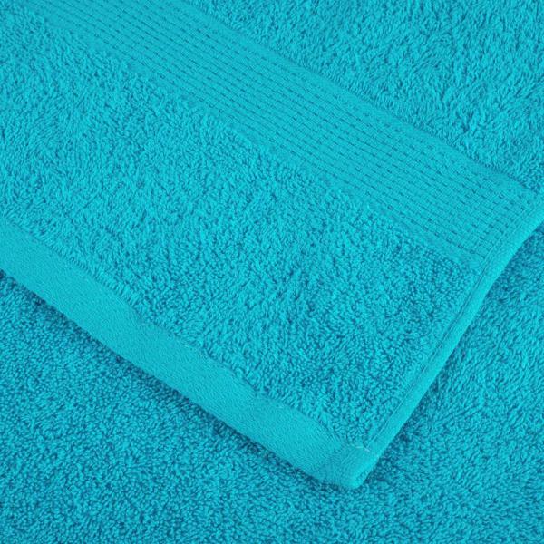 Waschhandschuhe 10 pcs Türkis 15 x 21 cm Baumwolle