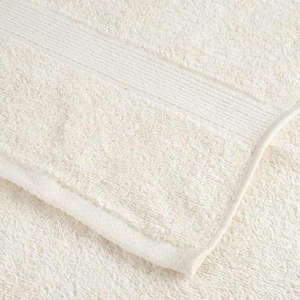 Waschhandschuhe 4 pcs Cremefarben 15 x 21 cm Baumwolle