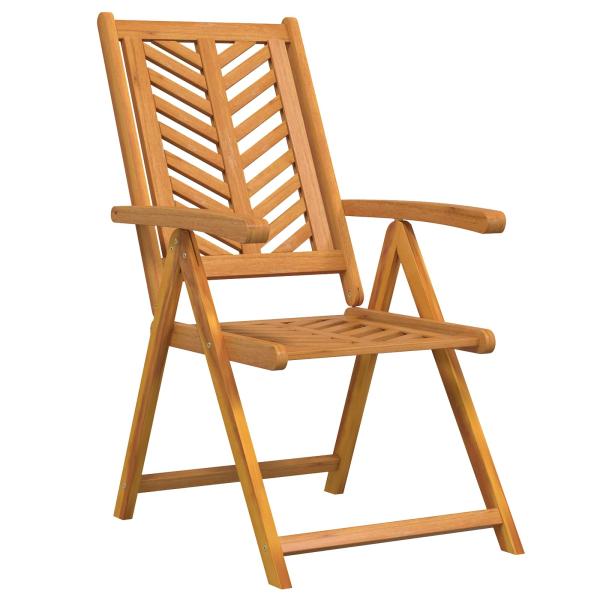 Garten Bistro Set 3 pcs Braun Akazie Massivholz
