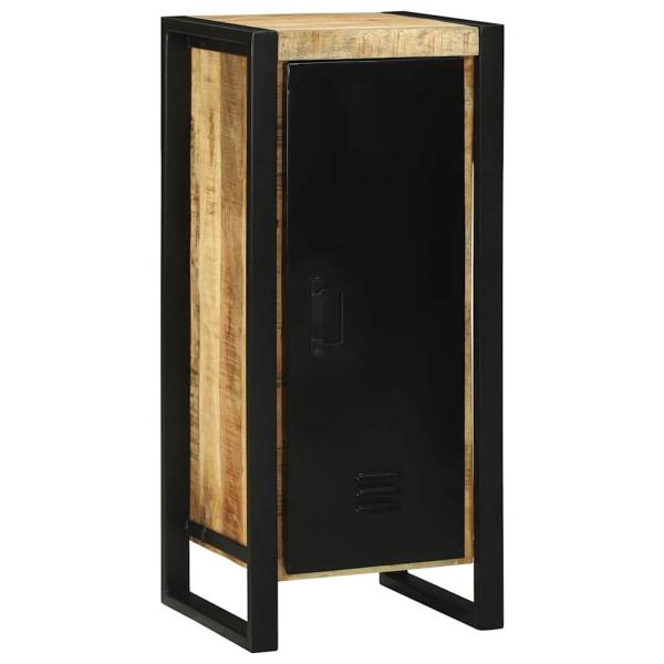 Badezimmermöbel Set mit Regal 2 pcs Braun Massives Mango-Holz