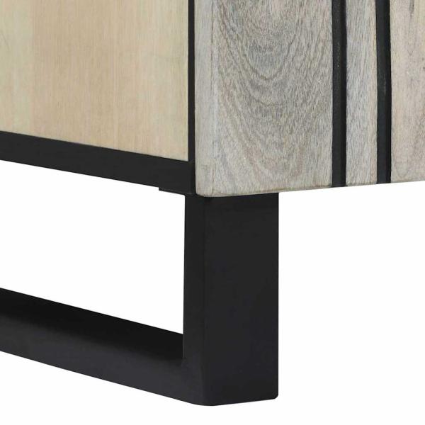 Badezimmermöbel Set mit Regal mit Speicher mit Tür mit Spiegel 2 pcs Weiß 62 x 33 x 58 cm