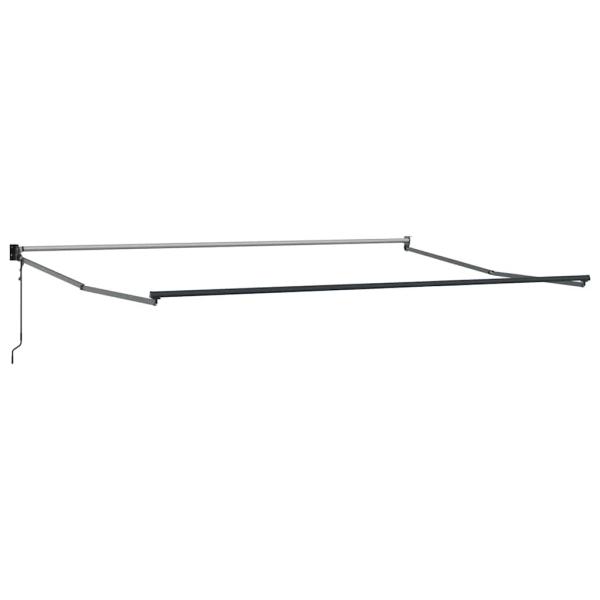 Einziehbare Markise Mehrfarbig 400x300 cm Gewebe