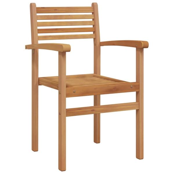 Garten Essgruppe 5 pcs Braun Massives Teakholz