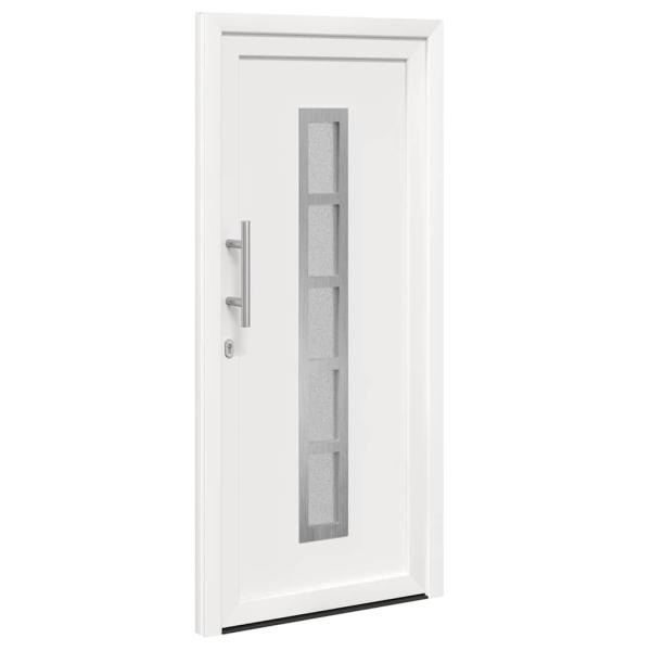 Vordertür Weiß 98 x 208 cm PVC