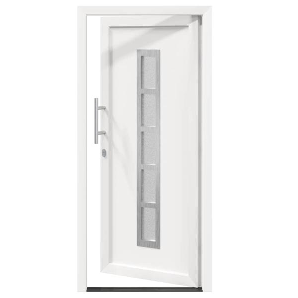 Vordertür Weiß 98 x 208 cm PVC