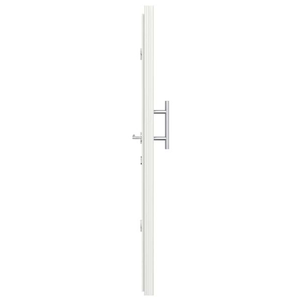 Vordertür Weiß 98 x 208 cm PVC