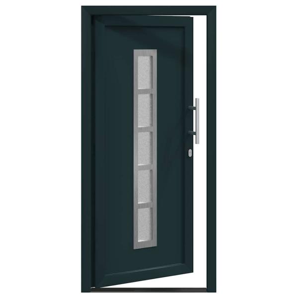 Vordertür Anthrazit 98 x 200 cm PVC