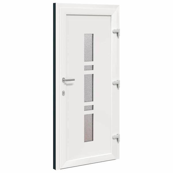 Haustür Anthrazit 108 x 208 cm PVC