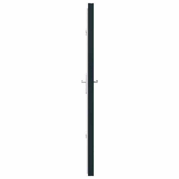 Haustür Anthrazit 98 x 208 cm PVC