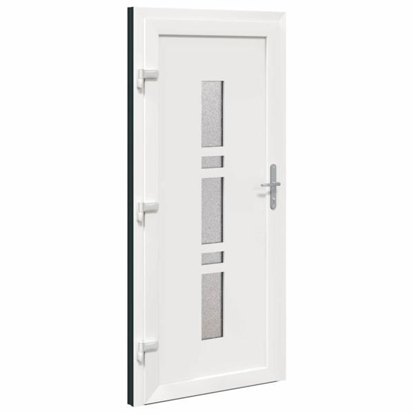 Haustür Anthrazit 98 x 208 cm PVC