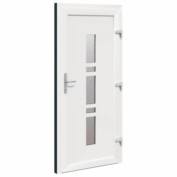 Haustür Anthrazit 88 x 200 cm PVC