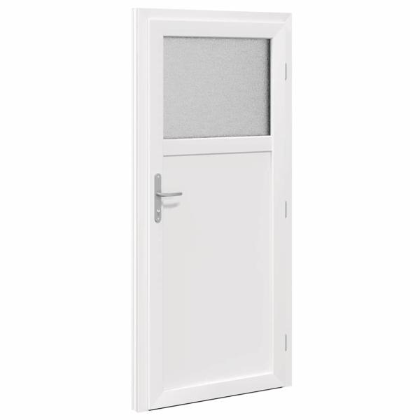 Haustür Anthrazit 88 x 198 cm PVC