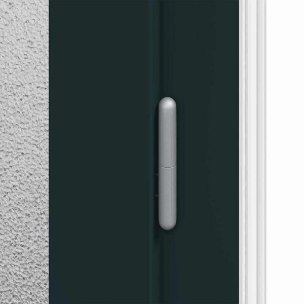 Haustür Anthrazit 88 x 198 cm PVC