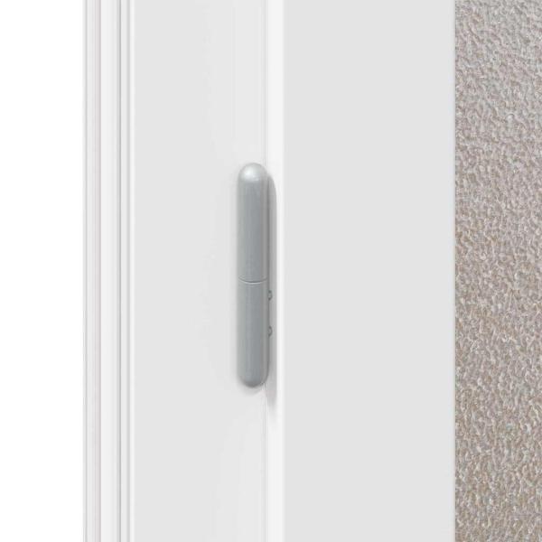 Haustür Weiß 88 x 198 cm PVC