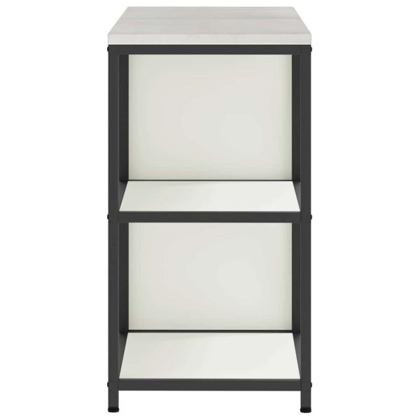 Küchenlager-Set 2 pcs Weiß 120 x 50 x 92 cm Kaltgewalzter Stahl