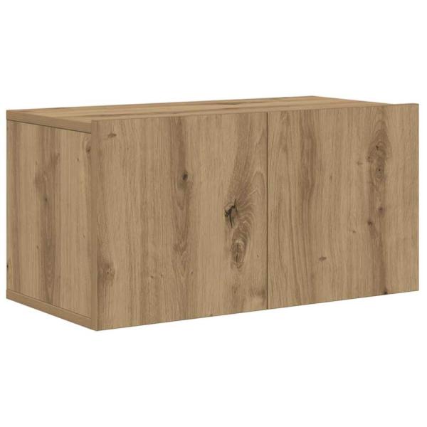TV-Schrank-Set 8 pcs Handwerklich gefertigter Eichenholz