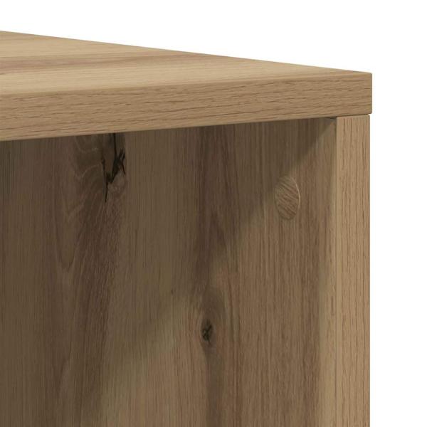TV-Schrank-Set 2 pcs Handwerklich gefertigter Eichenholz