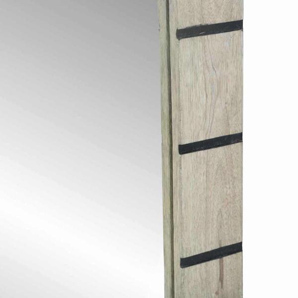 Badezimmer Spiegel mit Spiegel Braun, Silber 50 x 2,5 x 70 cm