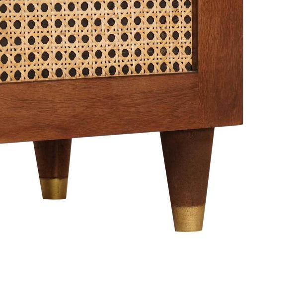 Medienlagerungsschränke & Regale Braun Massives Mangoholz