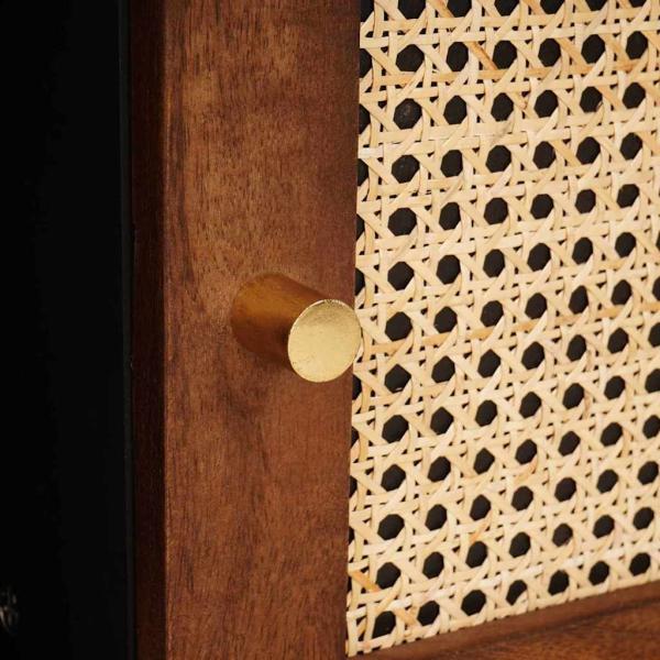 Kaffee-Tische mit Regal Braun 80 x 50 x 40 cm