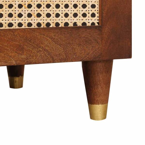 Kaffee-Tische mit Regal Braun 80 x 50 x 40 cm