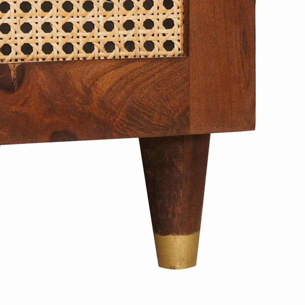 Kaffee-Tische mit Regal Braun 80 x 50 x 40 cm