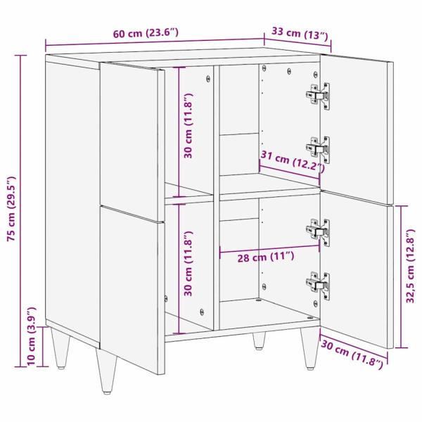 Medienlagerungsschränke & Regale mit Regal mit Speicher mit Tür Braun