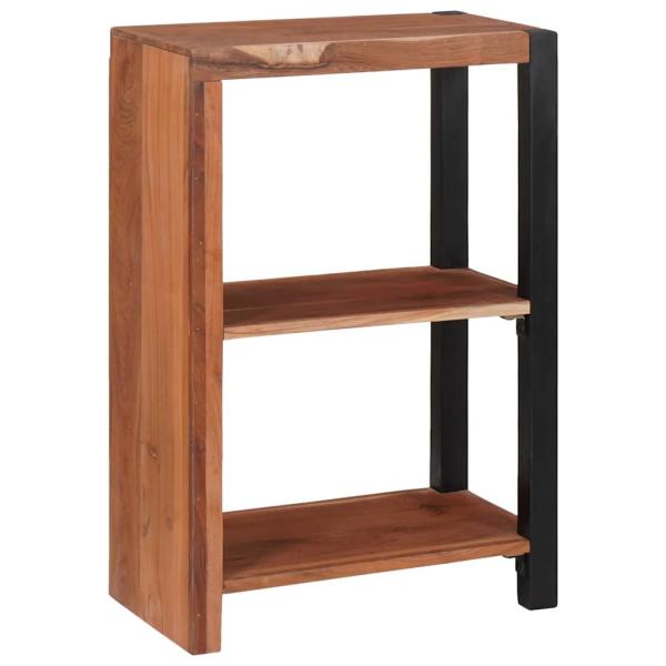 ARDEBO.de - Bücherregal 80 x 30 x 110 cm Massives Akazienholz