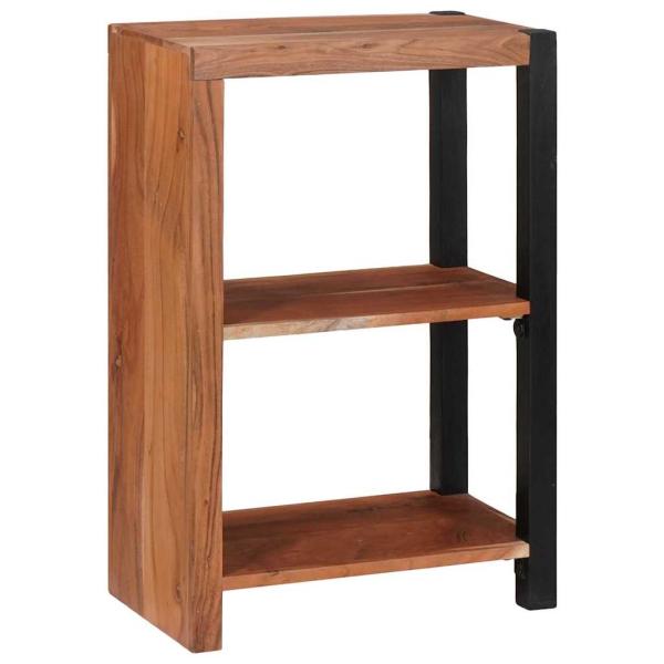 Bücherregal 80 x 30 x 110 cm Massives Akazienholz