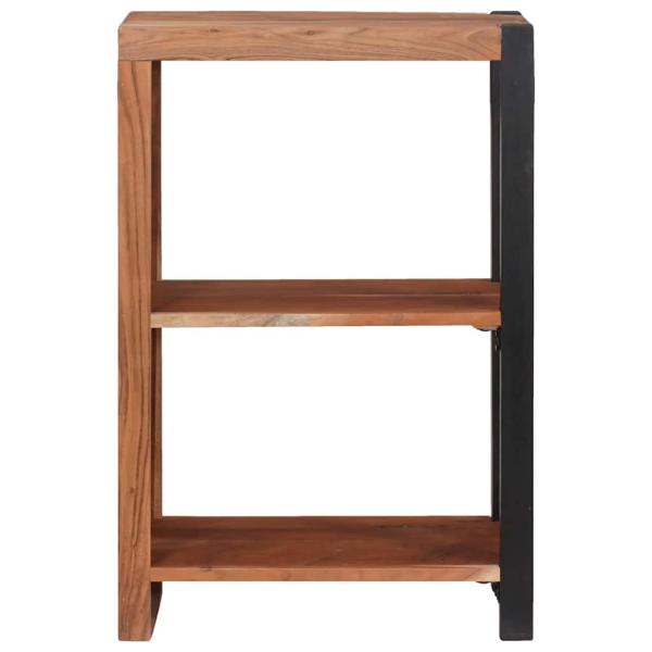 Bücherregal 80 x 30 x 110 cm Massives Akazienholz