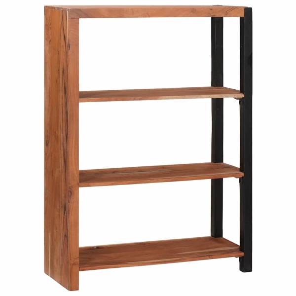 Bücherregal 80 x 30 x 110 cm Massives Akazienholz