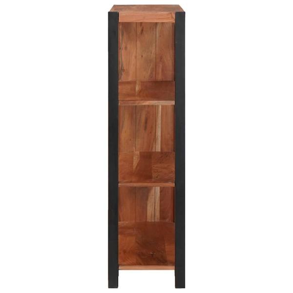 Bücherregal 80 x 30 x 110 cm Massives Akazienholz