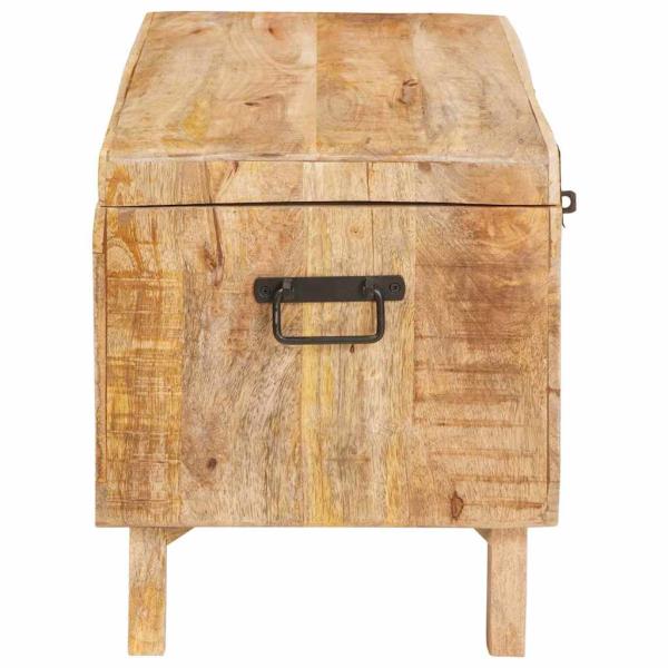 Aufbewahrungsbox 70 x 35 x 40 cm massives Mangoholz