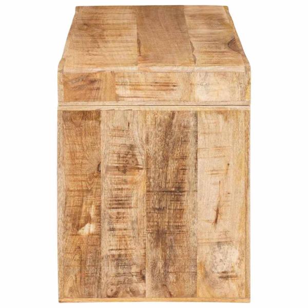 Beistelltisch Braun 60 x 35 x 46 cm Massivholz Mango