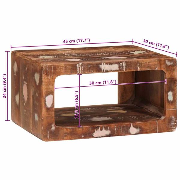 Nachttische Massives, recyceltes Holz