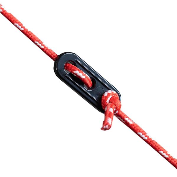 Kuppelzelt mit Dach mit Speicher Grau und Orange 384 x 254 x 170 cm