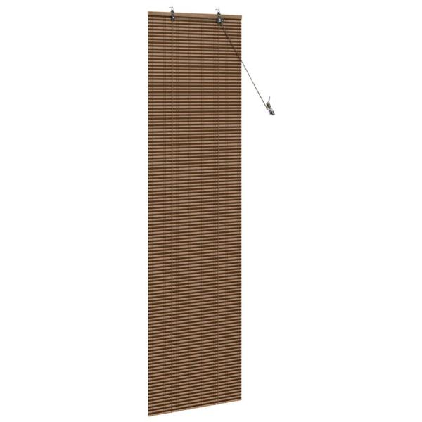 Fensterjalousien und -schattierungen Braun 60 x 160 cm Bambus
