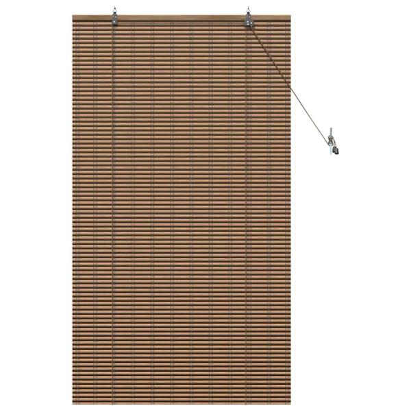 Fensterjalousien und -schattierungen Braun 60 x 160 cm Bambus