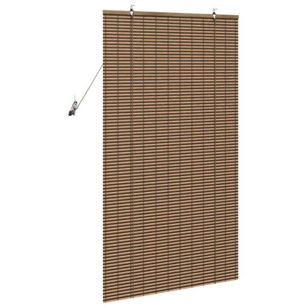 Fensterjalousien und -schattierungen Braun 60 x 160 cm Bambus