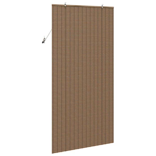 Fensterjalousien und -schattierungen Braun 110 x 220 cm Bambus
