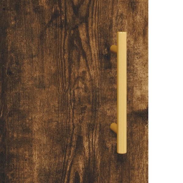 Schreibtisch Räuchereiche 140x50x75 cm Holzwerkstoff