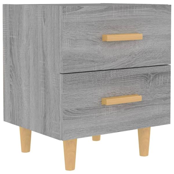 Nachttisch Grau Sonoma 40x35x47,5 cm