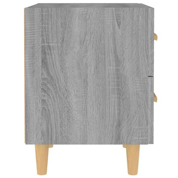 Nachttisch Grau Sonoma 40x35x47,5 cm